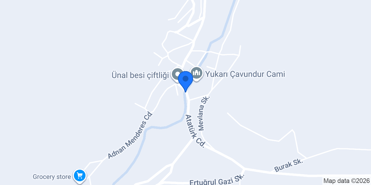Alabaş Besi Çiftliği konumu