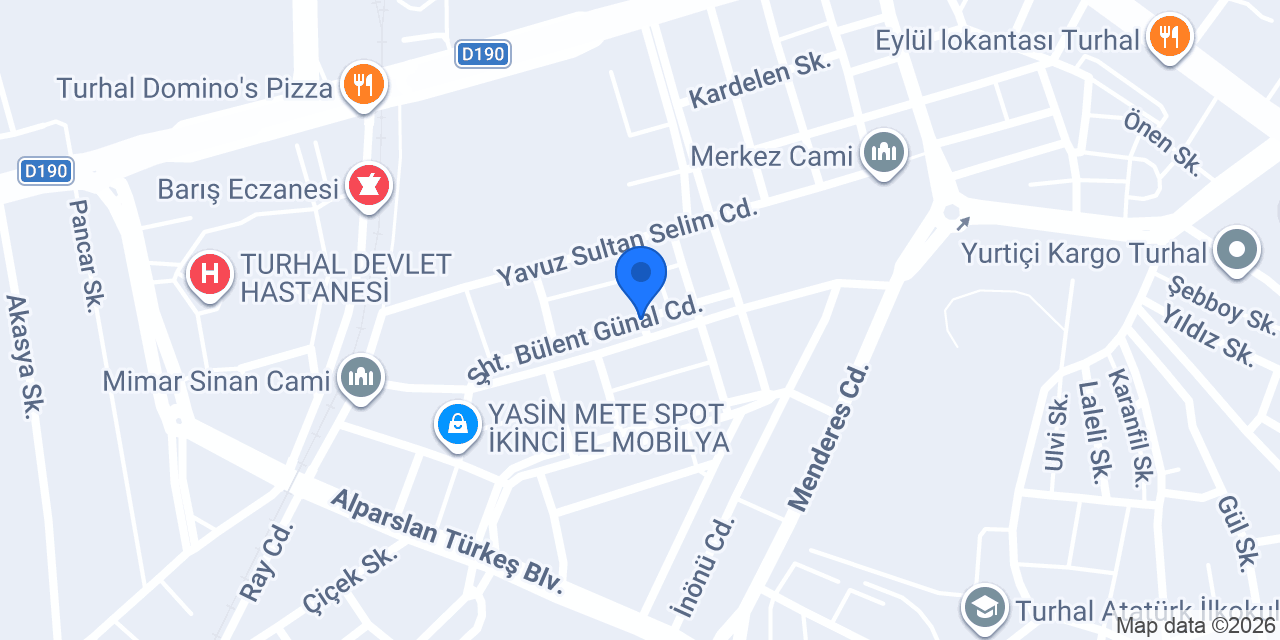 Selimiye Erkek Öğrenci Yurdu konumu