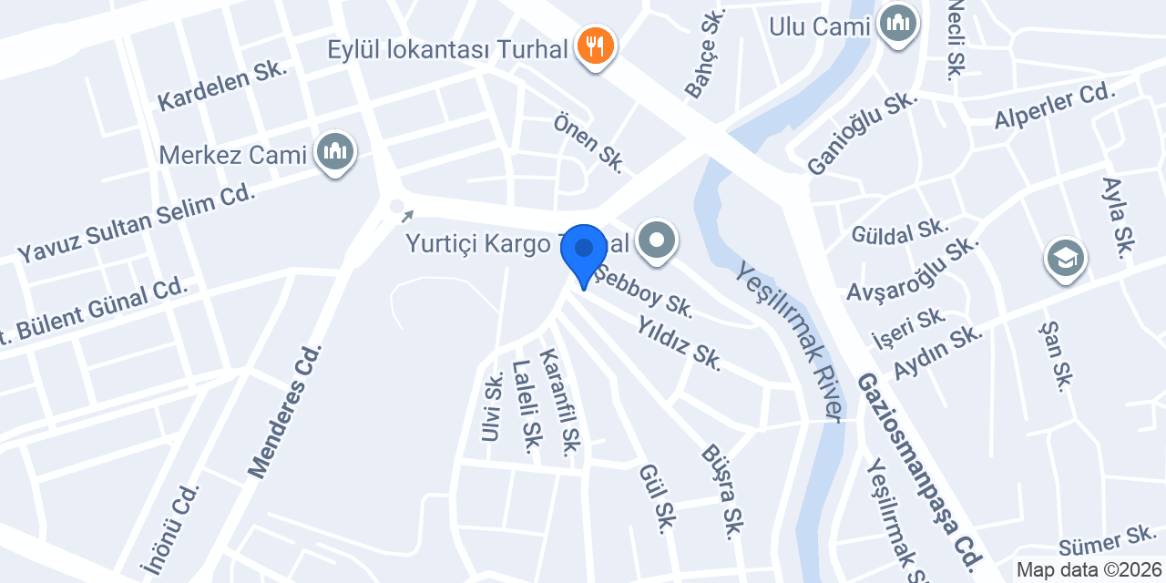 Eftalya Kuaför konumu
