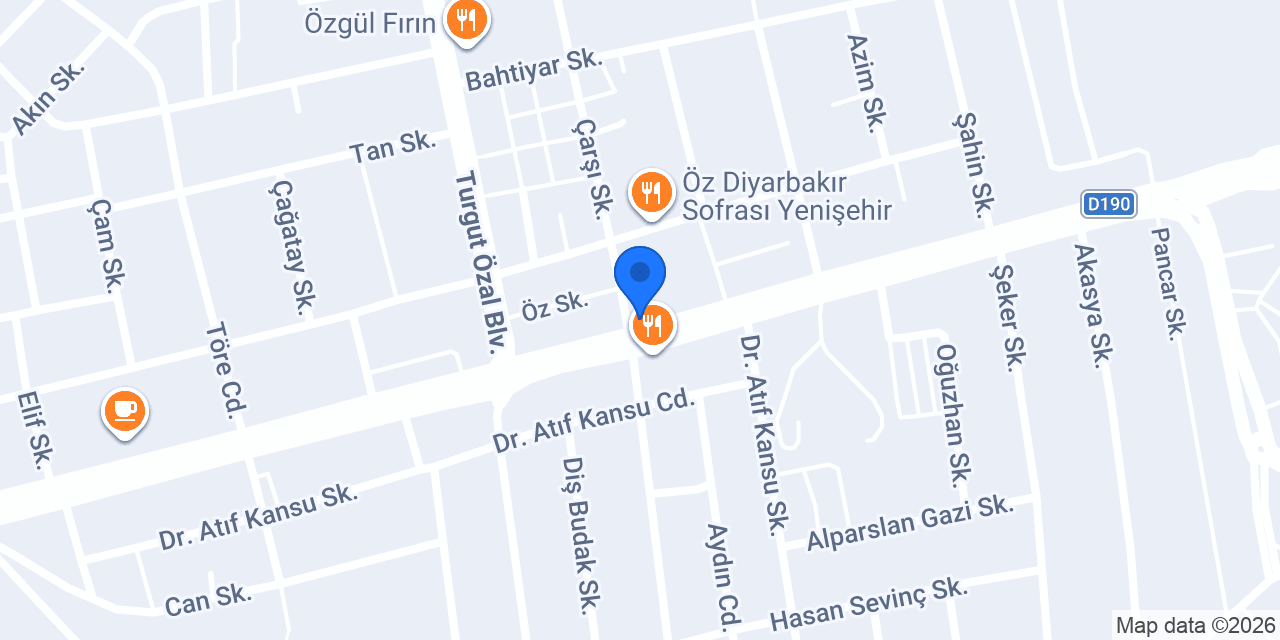 Turhal Olimpiyat Taksi konumu