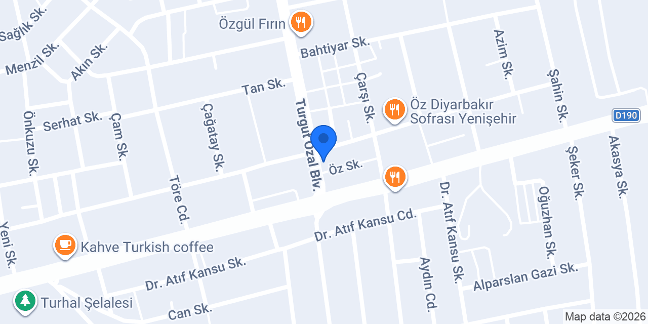 Üzeyir KARA DERYA YAPI - EMLAK - ELEKTRİK konumu