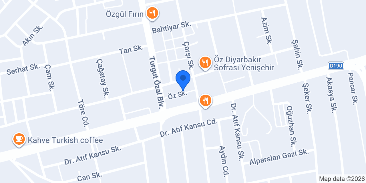 Yenişehir veteriner kliniği konumu