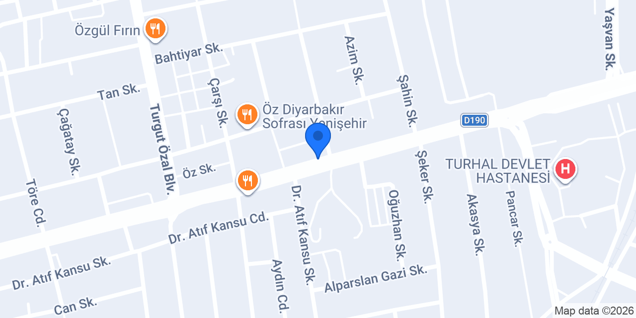 Yıldız Optik konumu