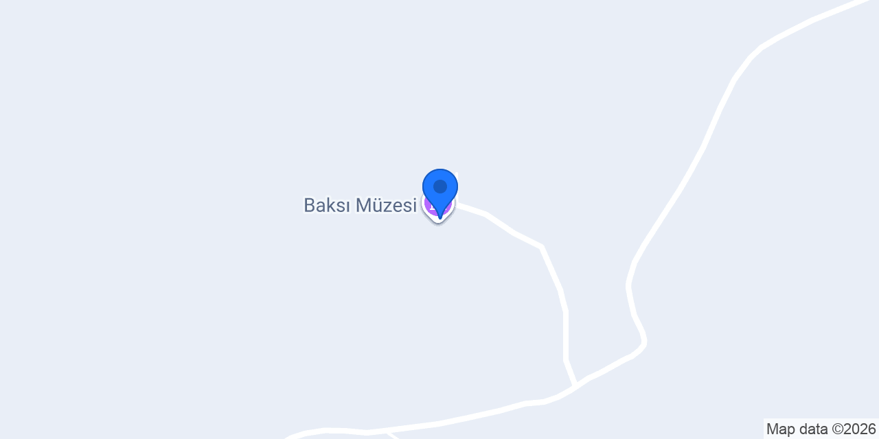 Baksı Konukevi konumu