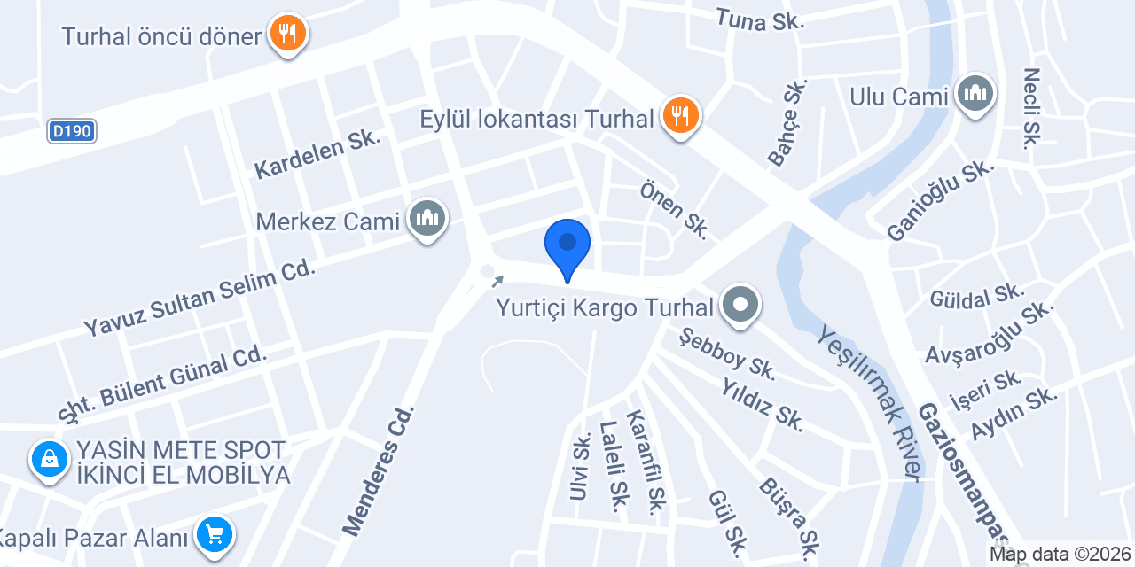 İnci pastanesi konumu