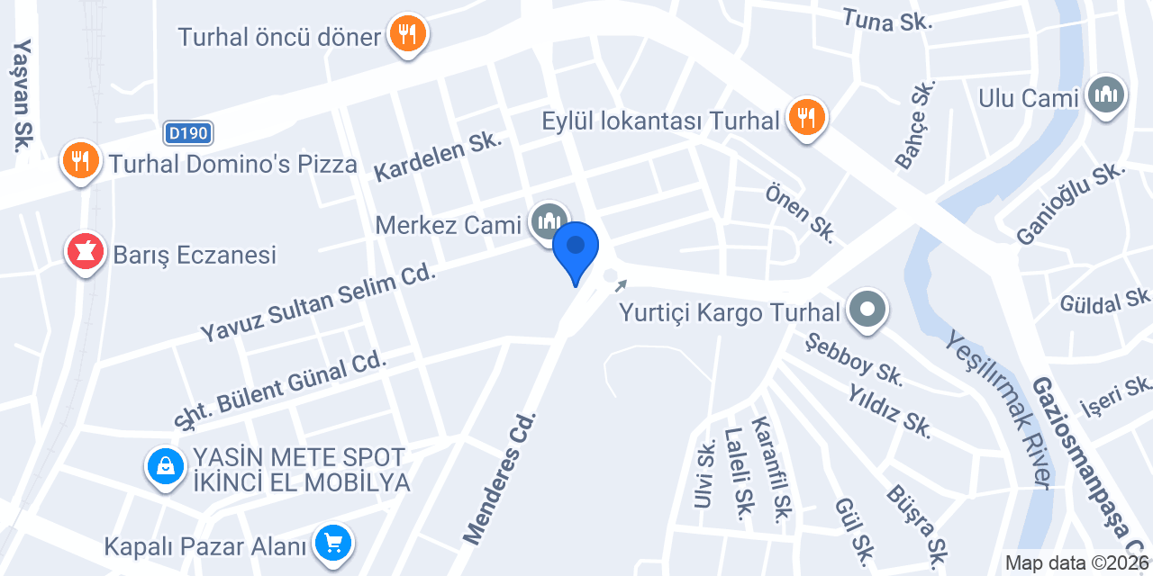 Tekeli Eczanesi konumu