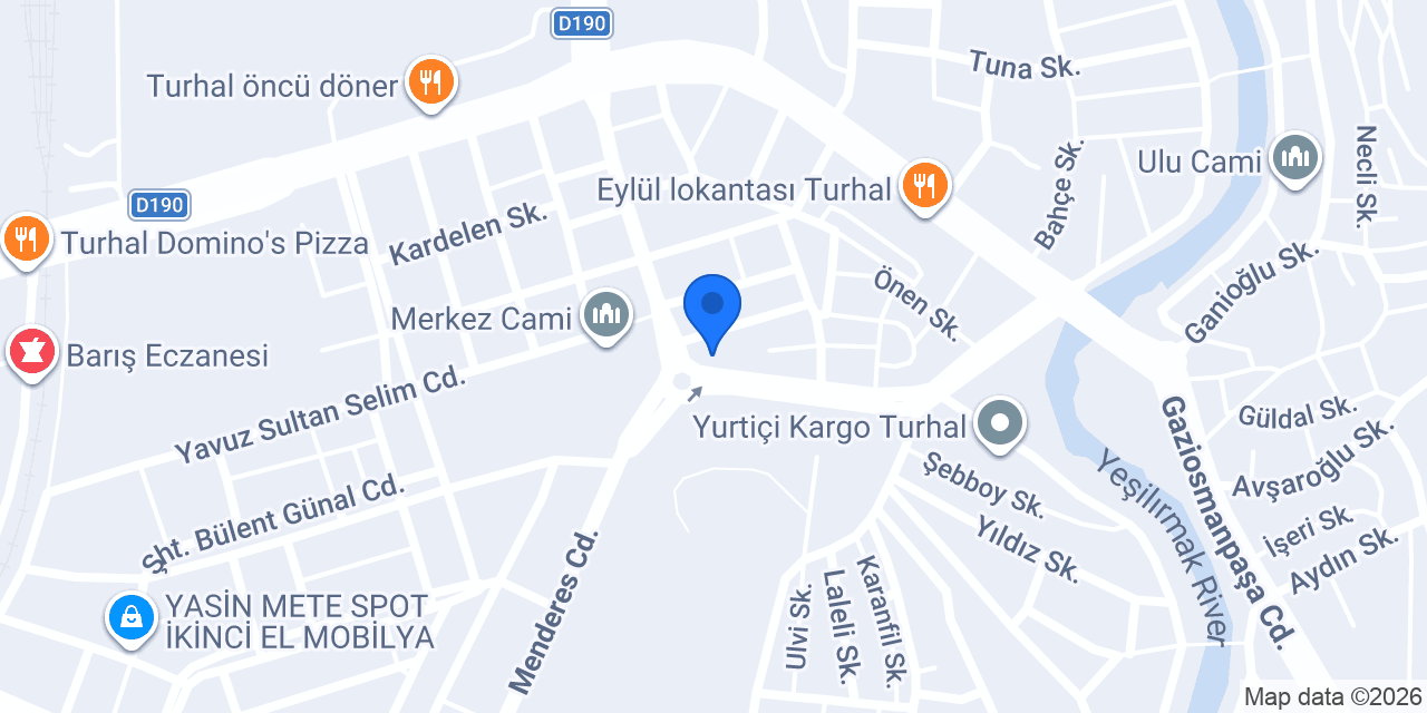 ÖZBULUT VETERİNER KLİNİĞİ konumu