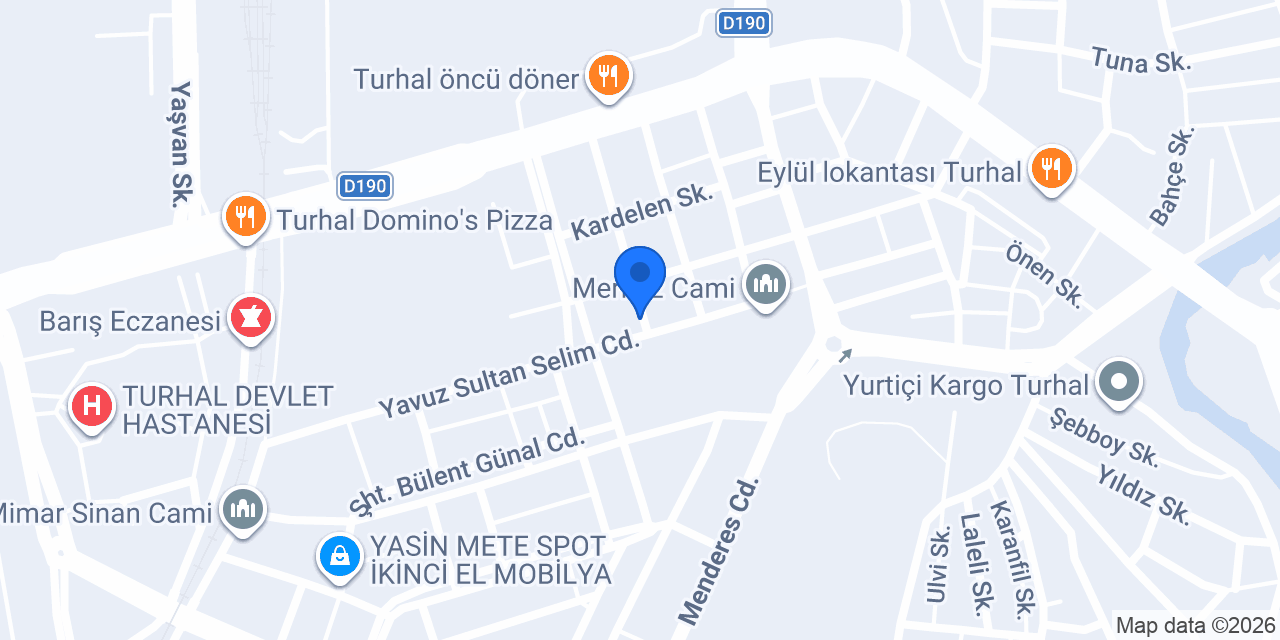 Onur su sıhhi tesisat konumu