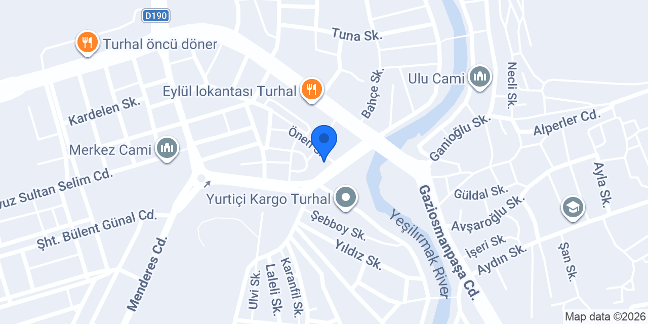 Turhal Pen konumu