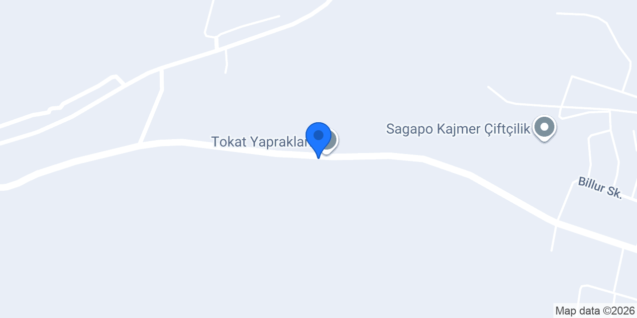 Tokat Yaprakları konumu