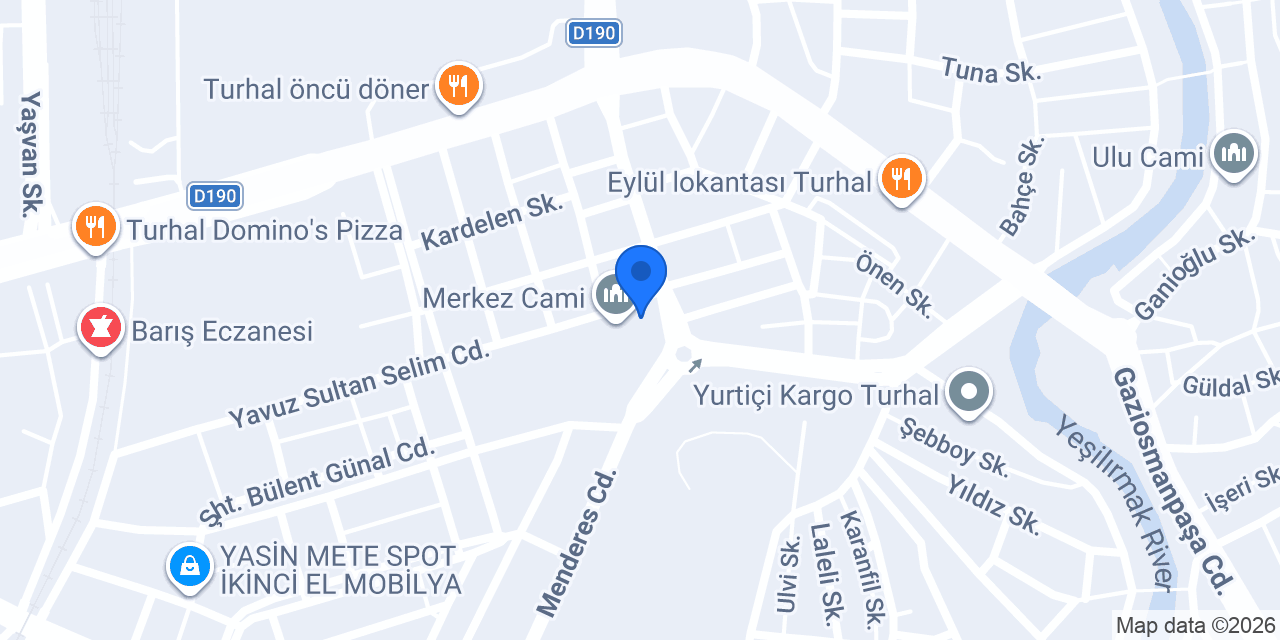 Diril Yapı Market konumu