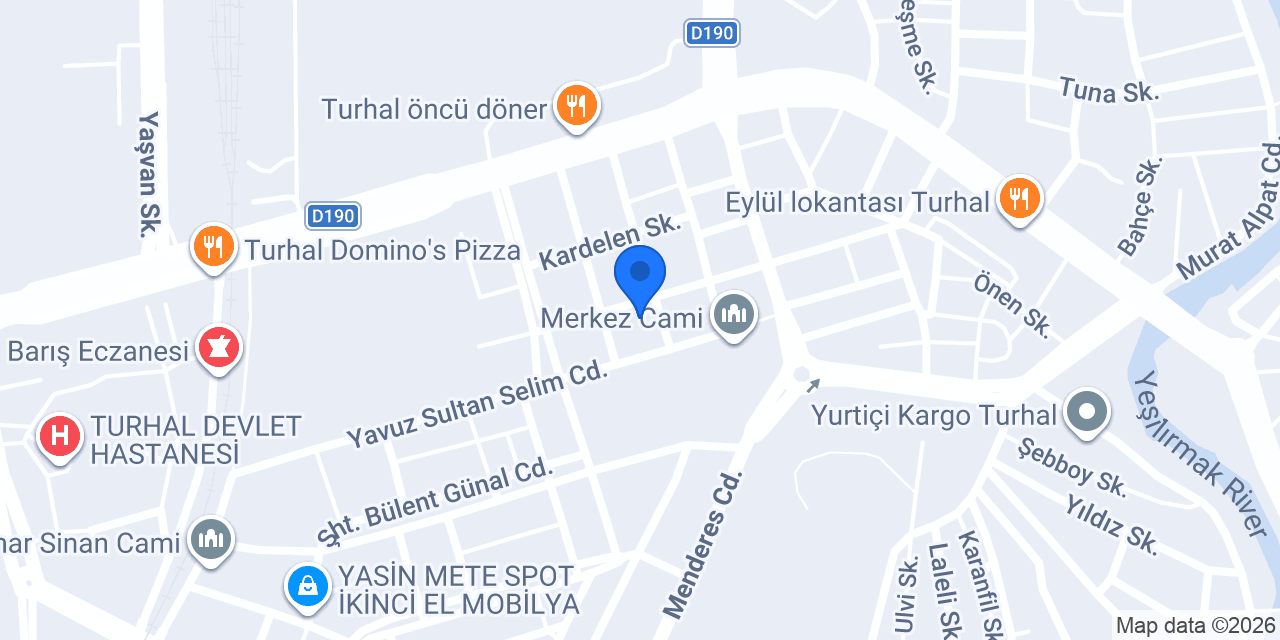 Marshall - Kestaş Yapı Market konumu