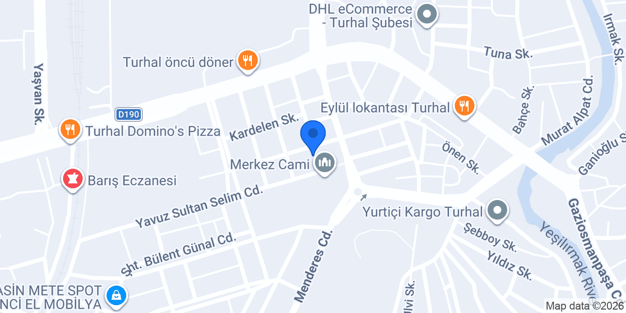 Altın Makan Terzi Şükrü konumu
