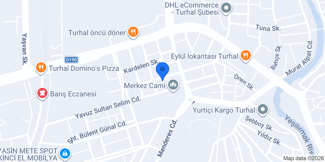 ENERJİ ELEKTRİK VE AVİZE konumu
