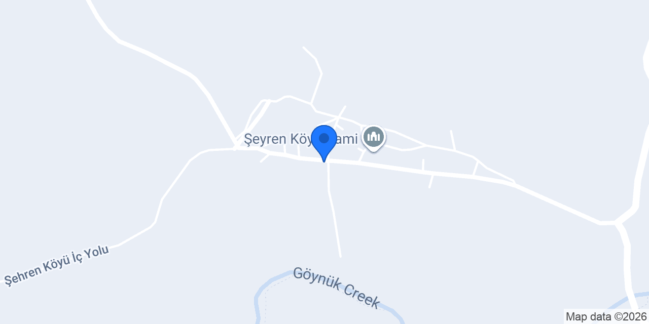 Şehren Köyü Muhtarlığı konumu