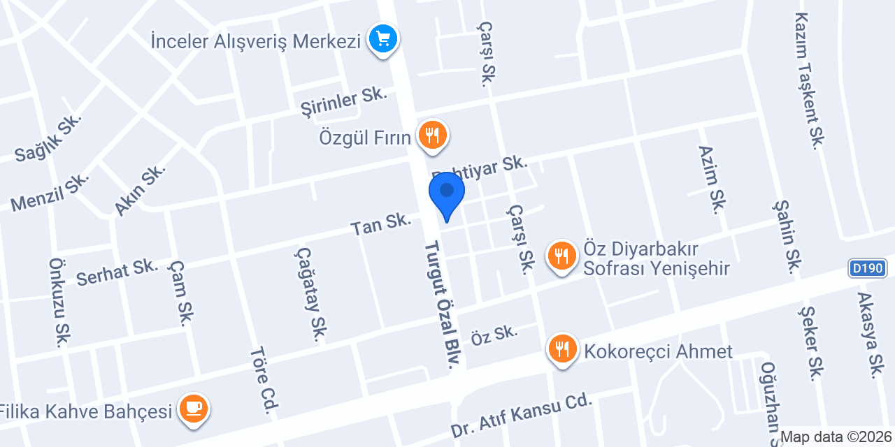ARİSTO KİTABEVİ konumu