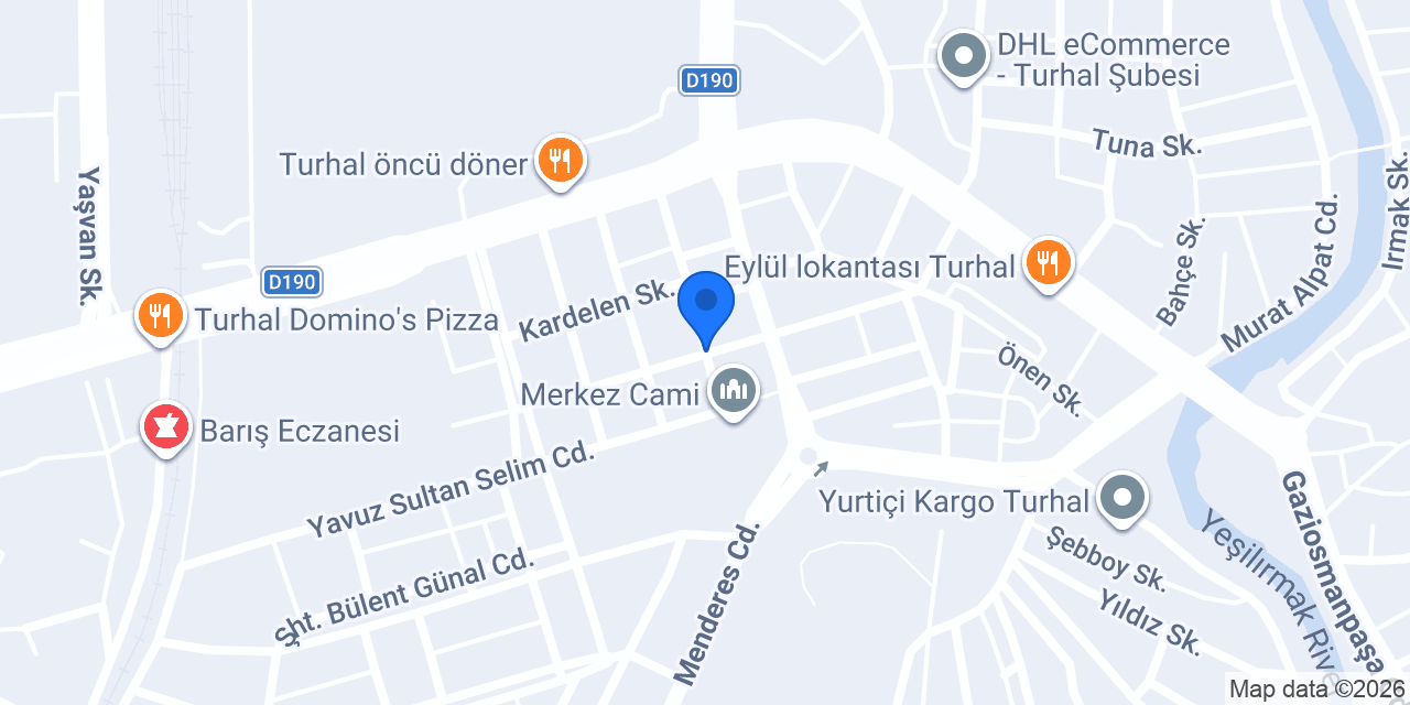 Ustaoğlu Ticaret konumu