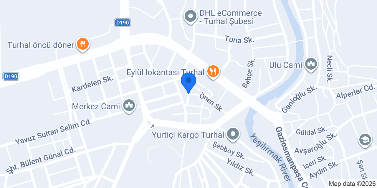 Ayan Mobilya konumu