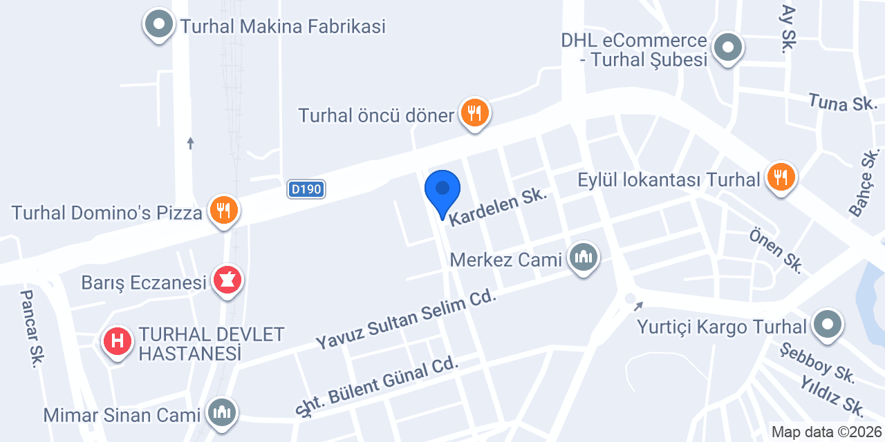 Derya Bayan Kuaförü konumu