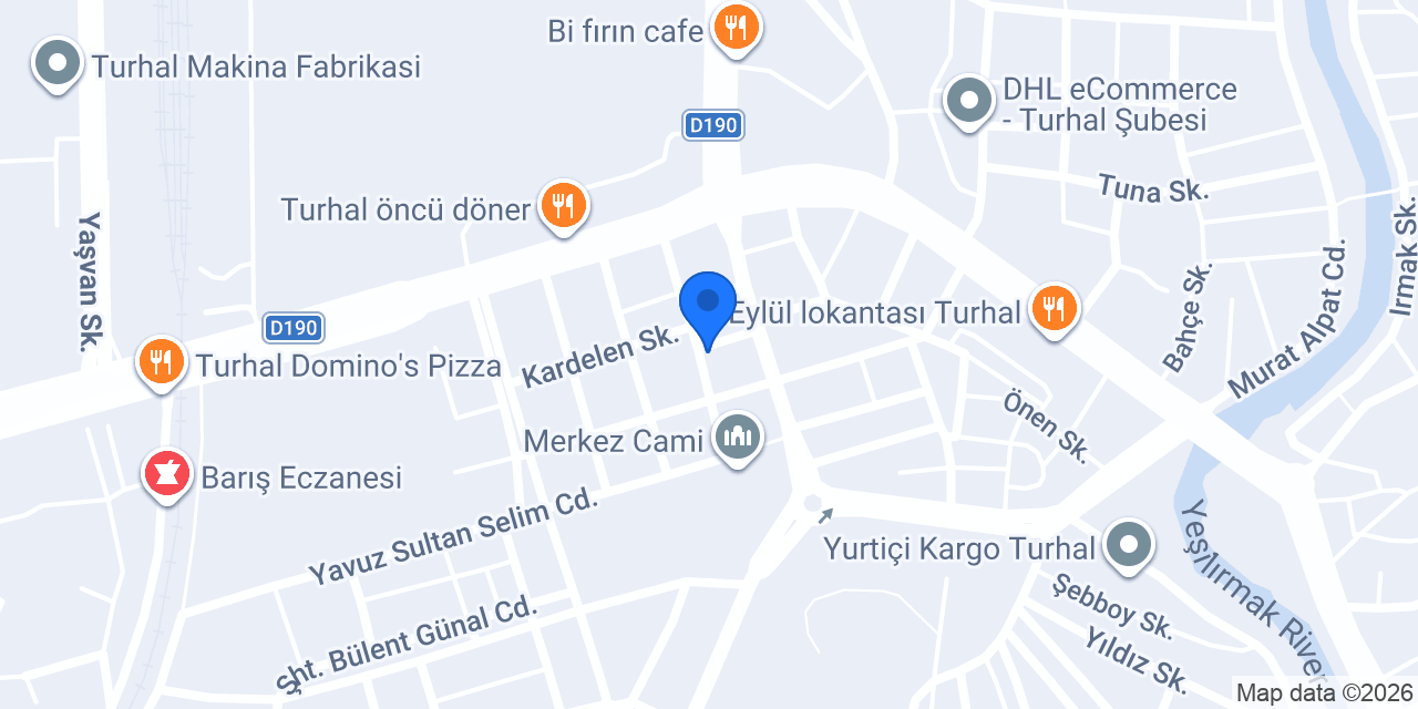 Eksen Kız Öğrenci Pansiyonu konumu