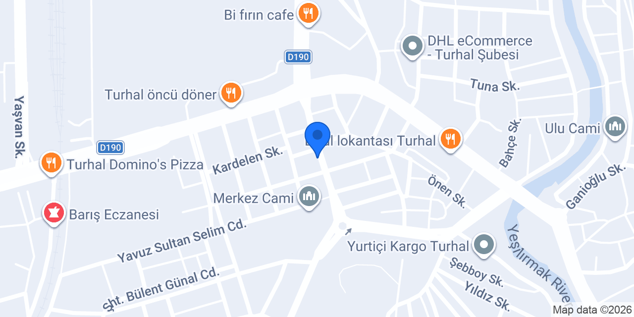 Doğa Pet Market konumu