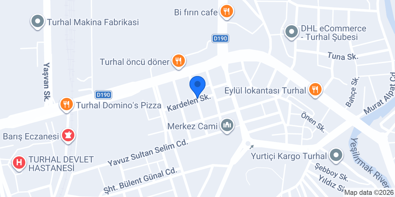 GÜVEN İŞ ELBİSELERİ konumu