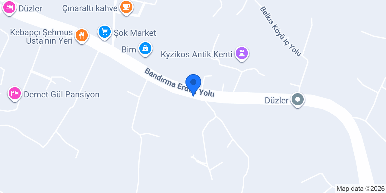 Öztürkler Ticaret konumu