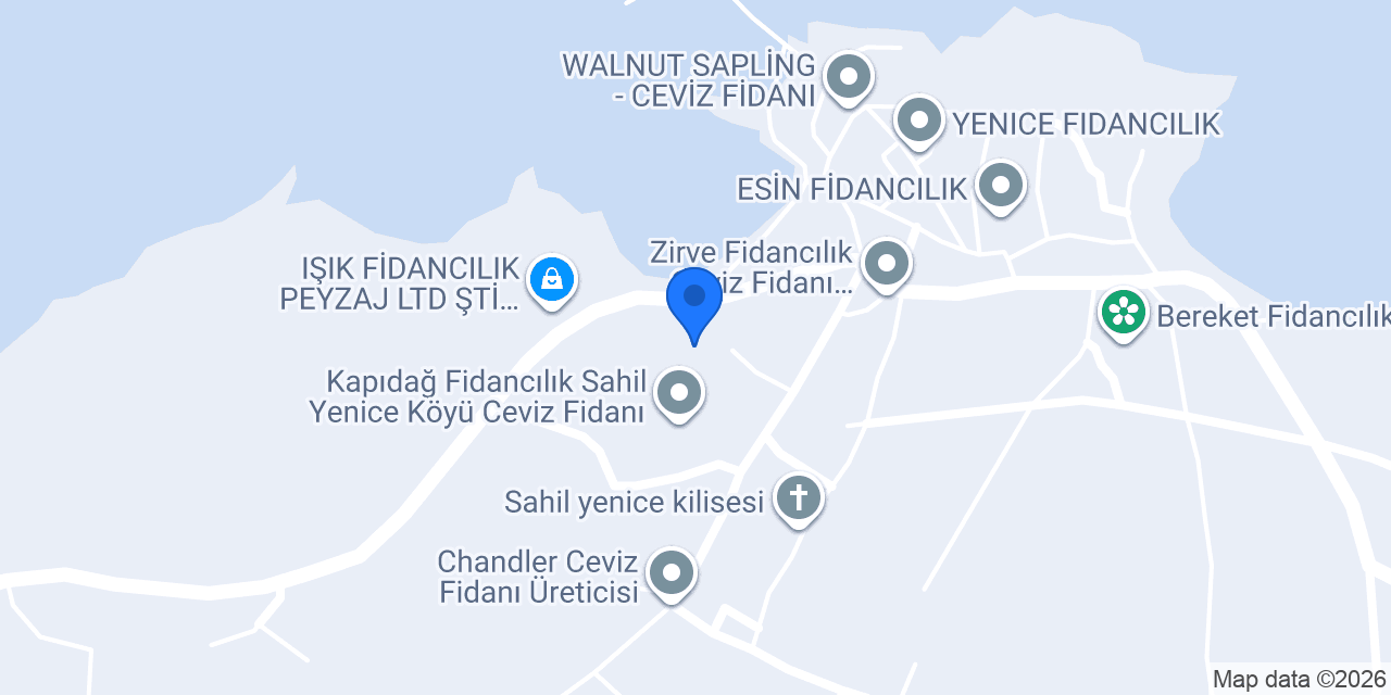 Görkem Fidancılık konumu