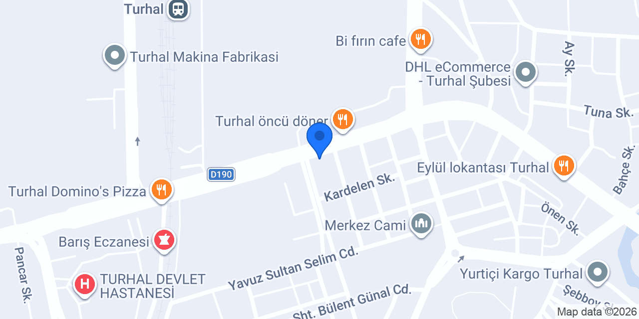 ALİ'N Alışveriş Merkezi konumu