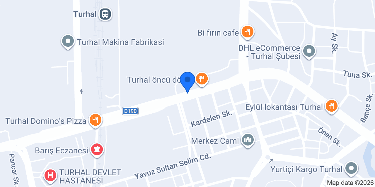 Koçak Hukuk Bürosu konumu