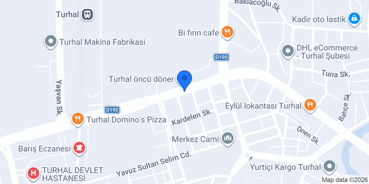 Ufuk Halı Mobilya konumu