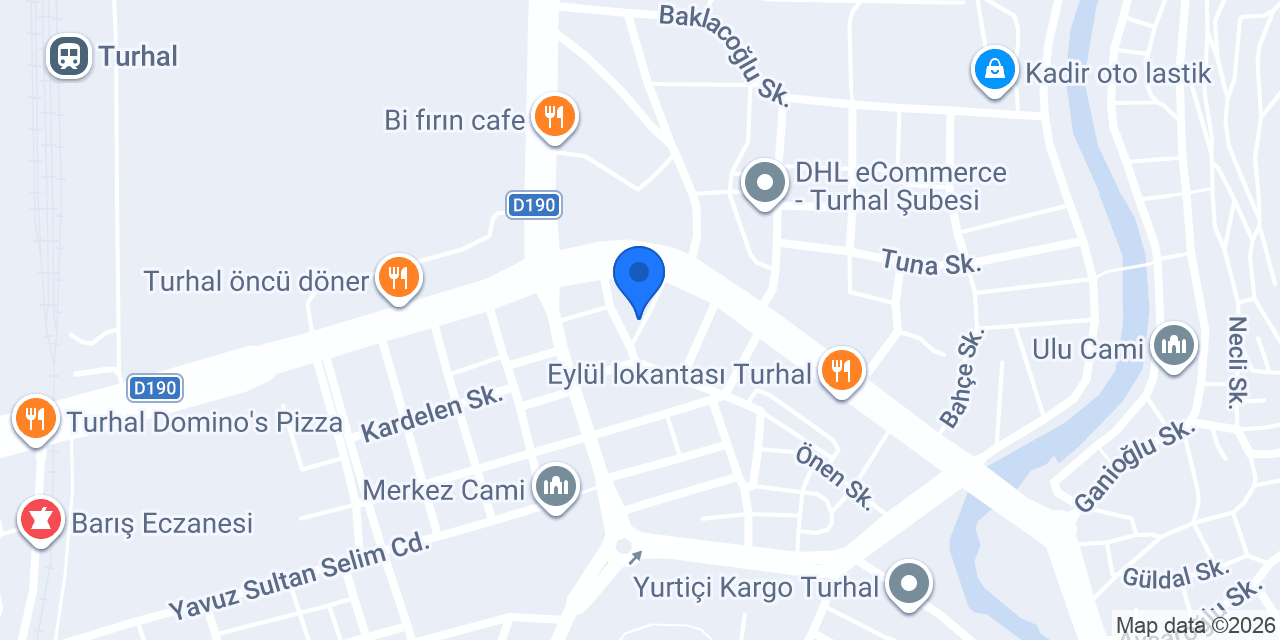 Açelya Çiçekçilik konumu