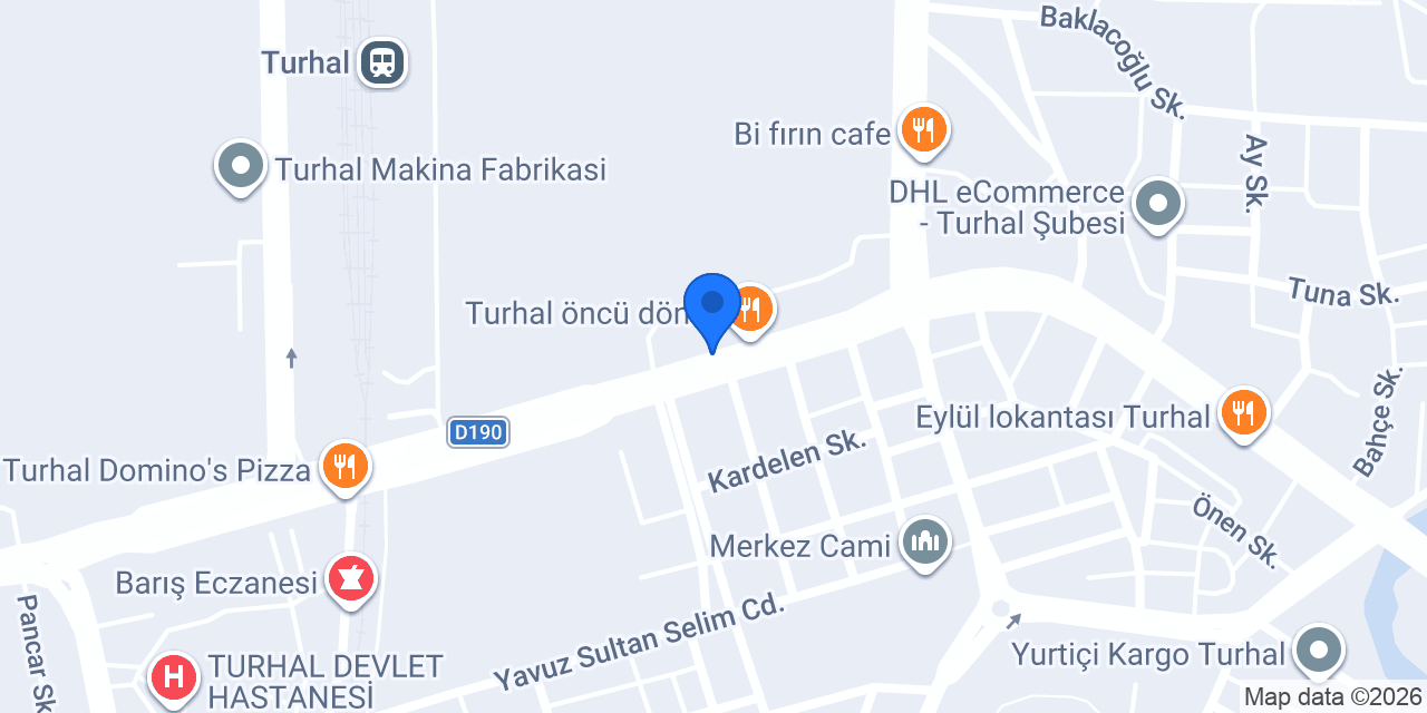 GENCER Gümüş - GNC Silwer konumu