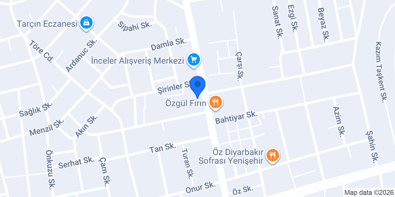 Çiğköftem Turhal konumu