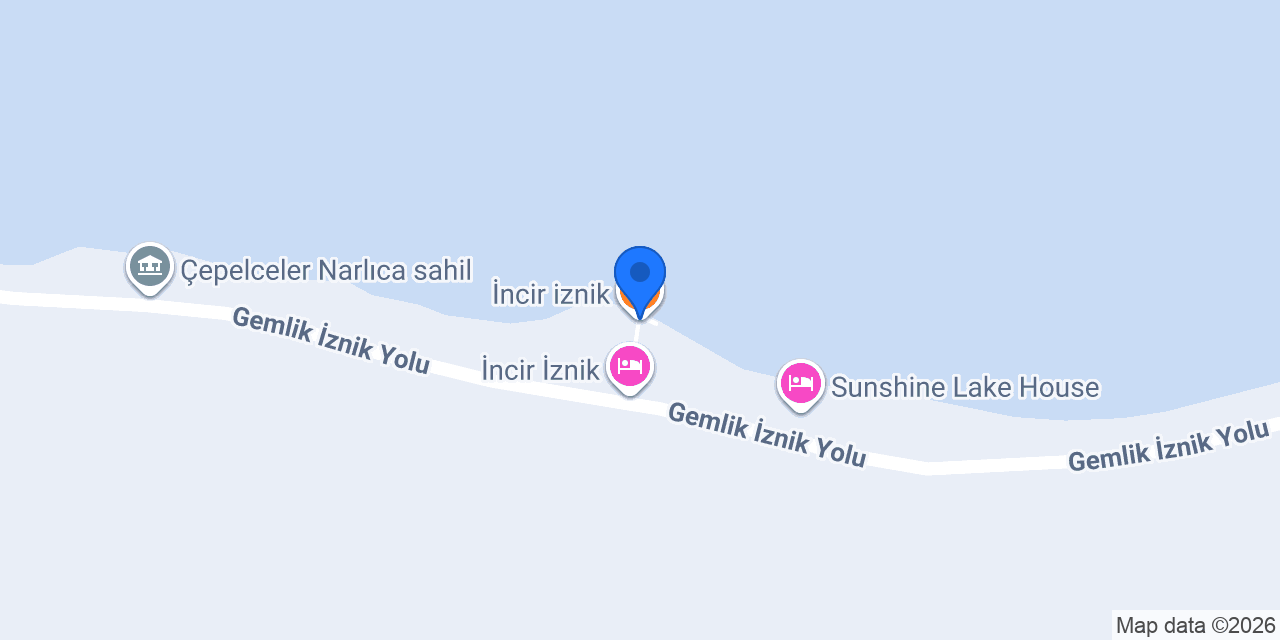 İncir iznik konumu