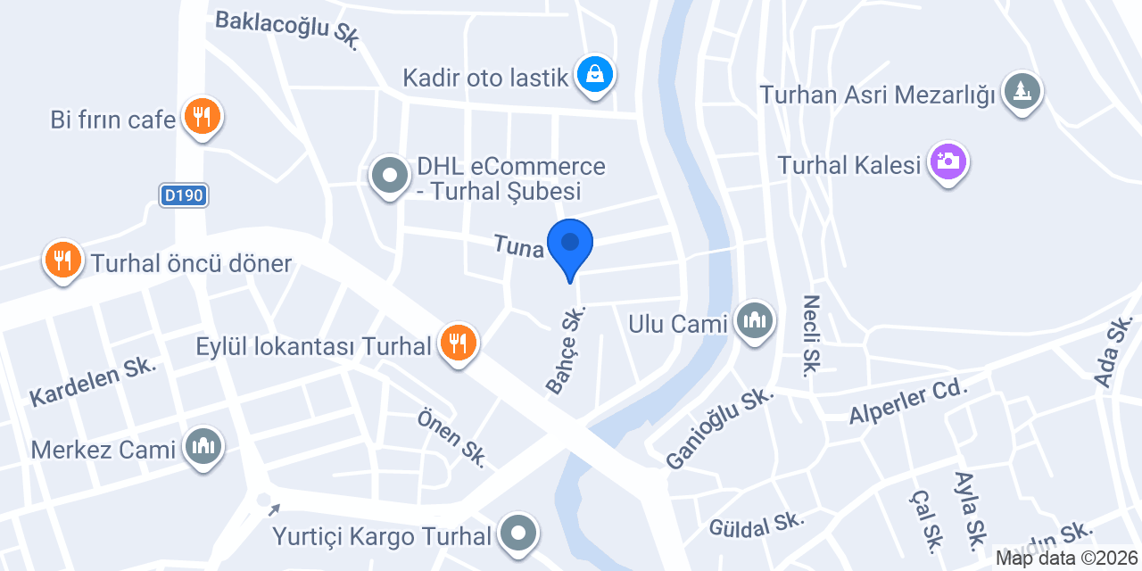 Yıldırım tekstil konumu