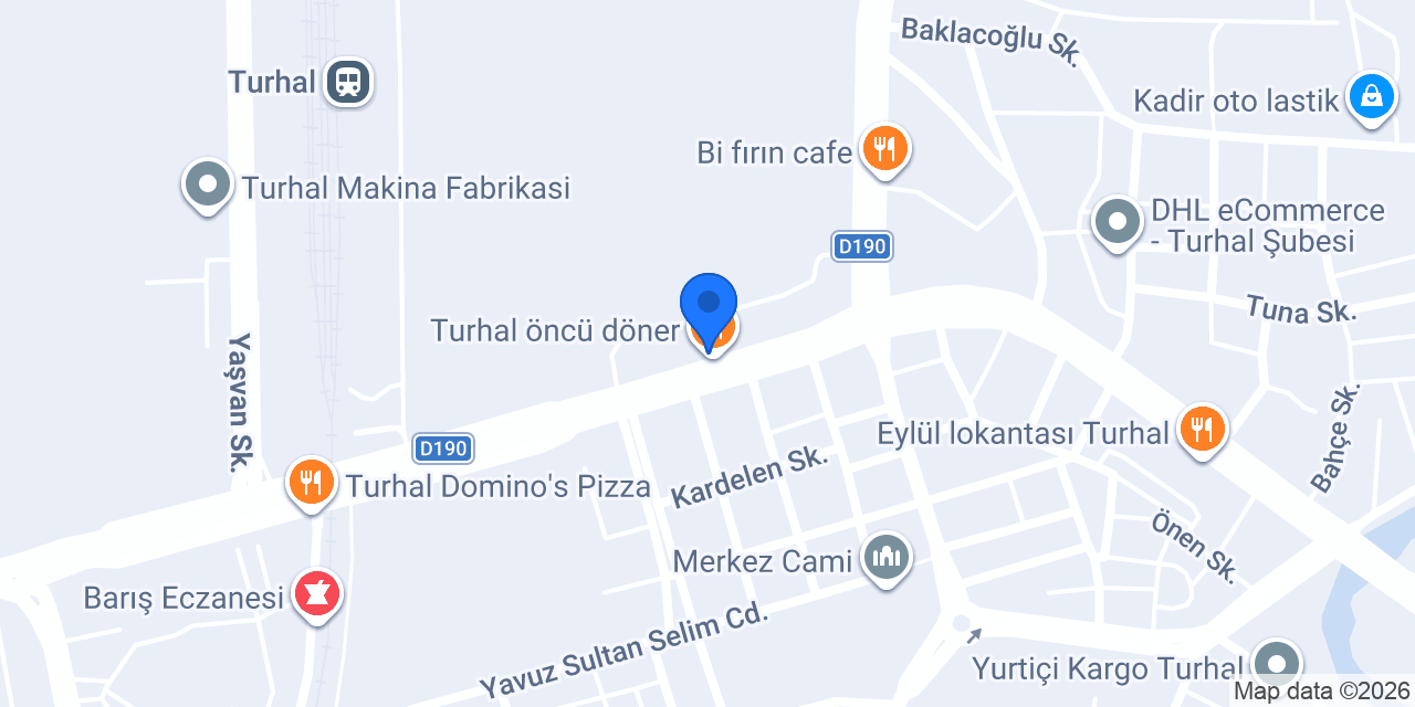 TURHAL FM konumu