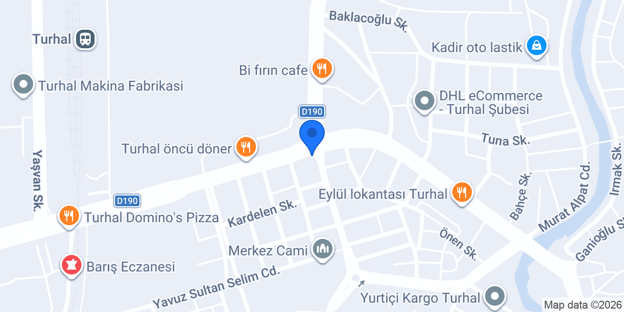 Buket Pastanesi konumu