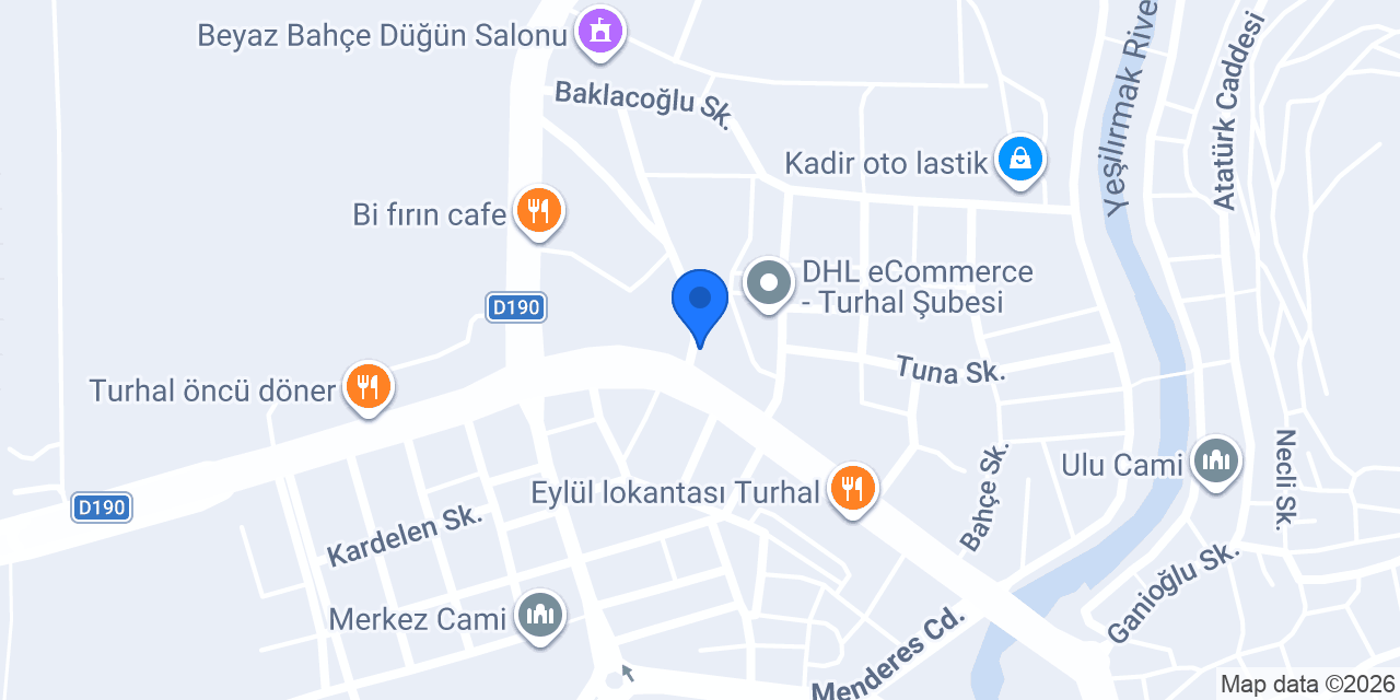 Öntaş Mimarlık konumu