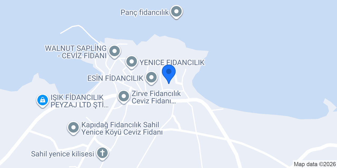Yumak Fidancılık konumu