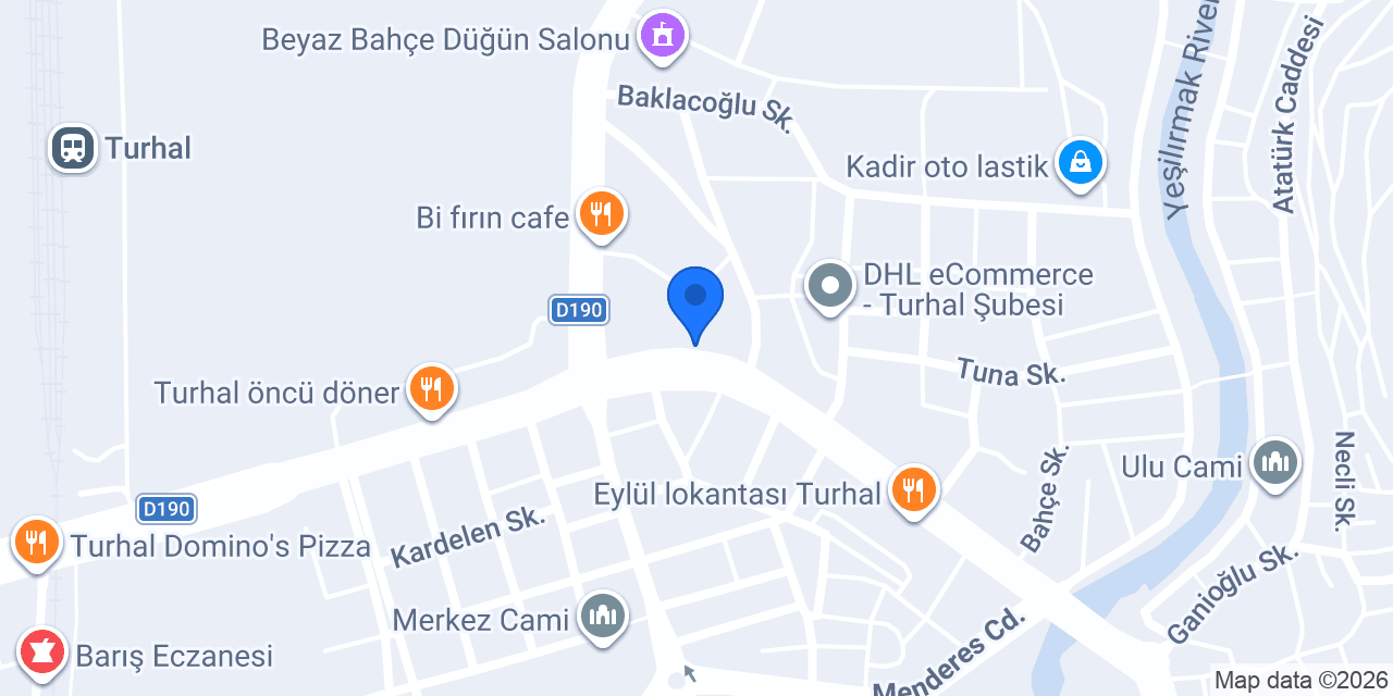 Papatya Eczanesi konumu