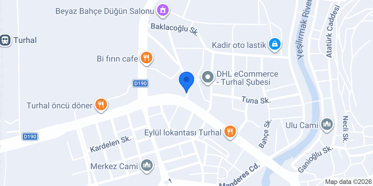 Çiçek Taksi konumu