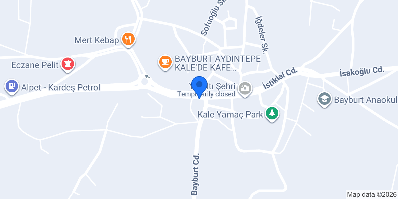 Nebioğlu Ticaret Ltd. Şti. konumu