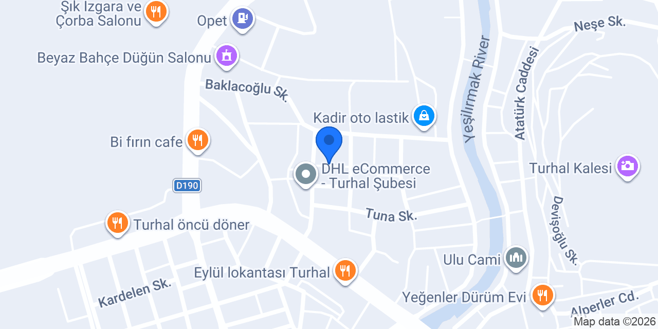 Gürşen Elektrik konumu