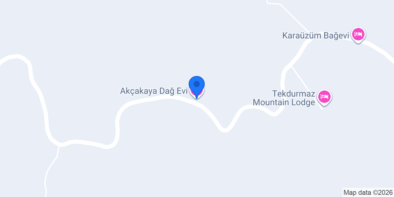 Akçakaya Dağ Evi konumu