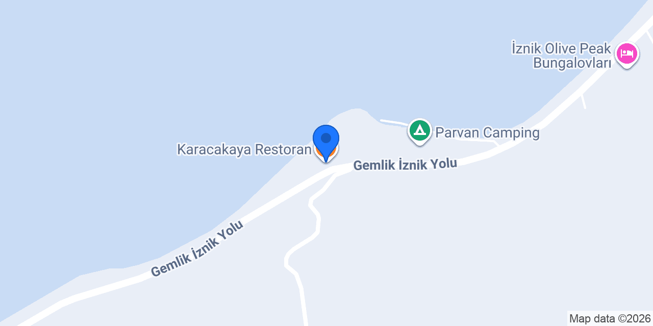 Karacakaya Restoran konumu