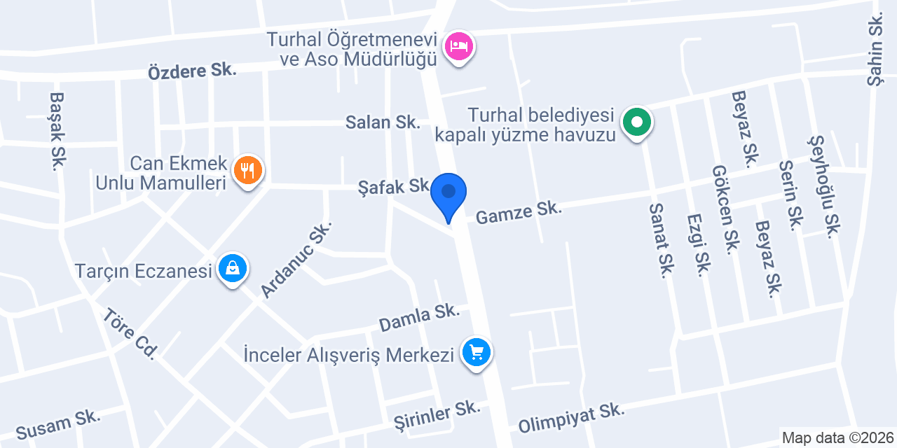 ÇINAR TAKSİ konumu