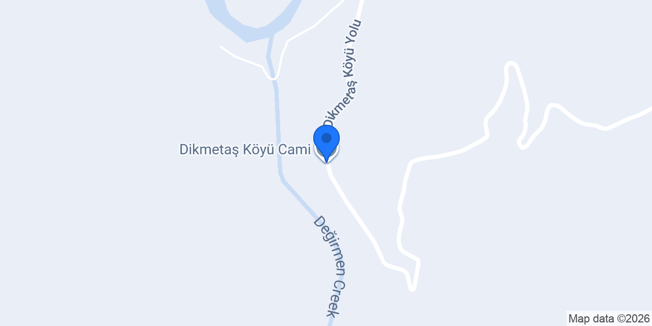 Dikmetaş Köyü Muhtarlığı konumu