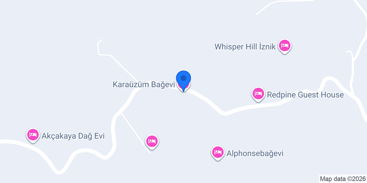 Karaüzüm Bağevi konumu
