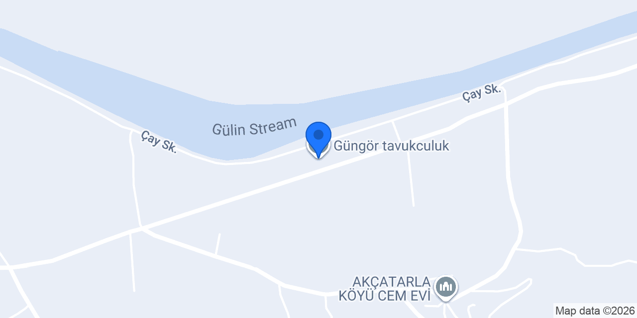 Güngör tavukculuk konumu